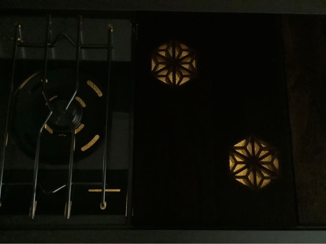 IGT天板　1ユニット　組子細工ヘキサゴン125