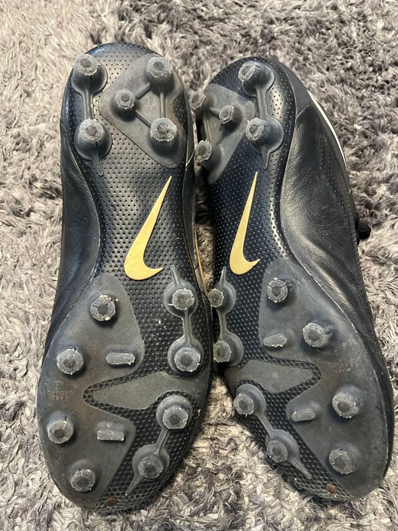 NIKE レジェンド9エリート（ブラックxゴールド）サッカー26.5cm