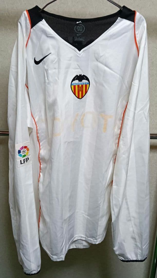 【海外レプリカ品】 バレンシア ビセンテ 長袖ゲームシャツ XL