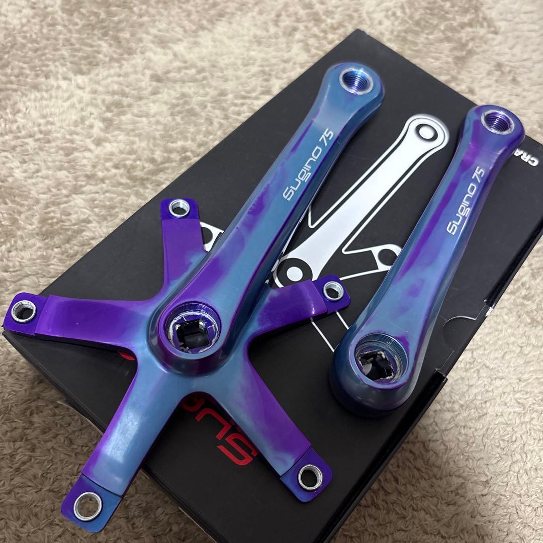 MASHSF sugino75 コラボ クランクアーム 165㎜ スギノ