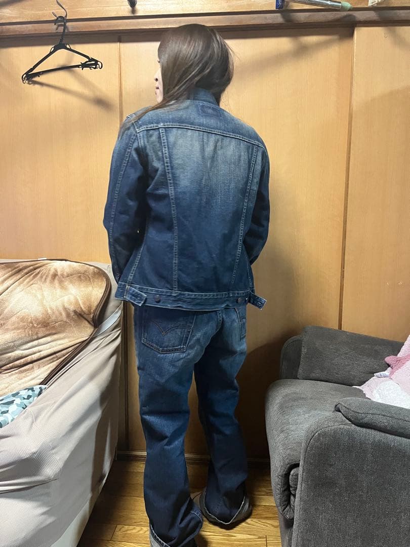 リーバイス　セットアップ　 Mサイズ インディゴ