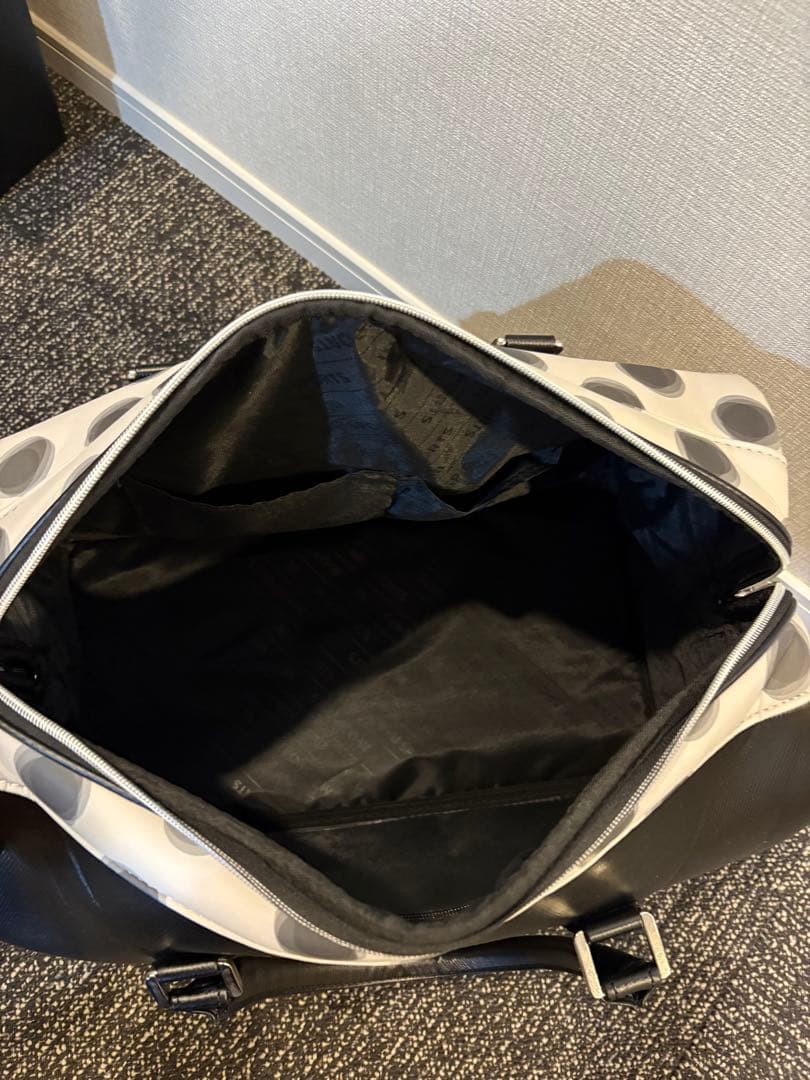 M.U SPORTS エムユースポーツ 2WAY ボストン バッグ ブラック