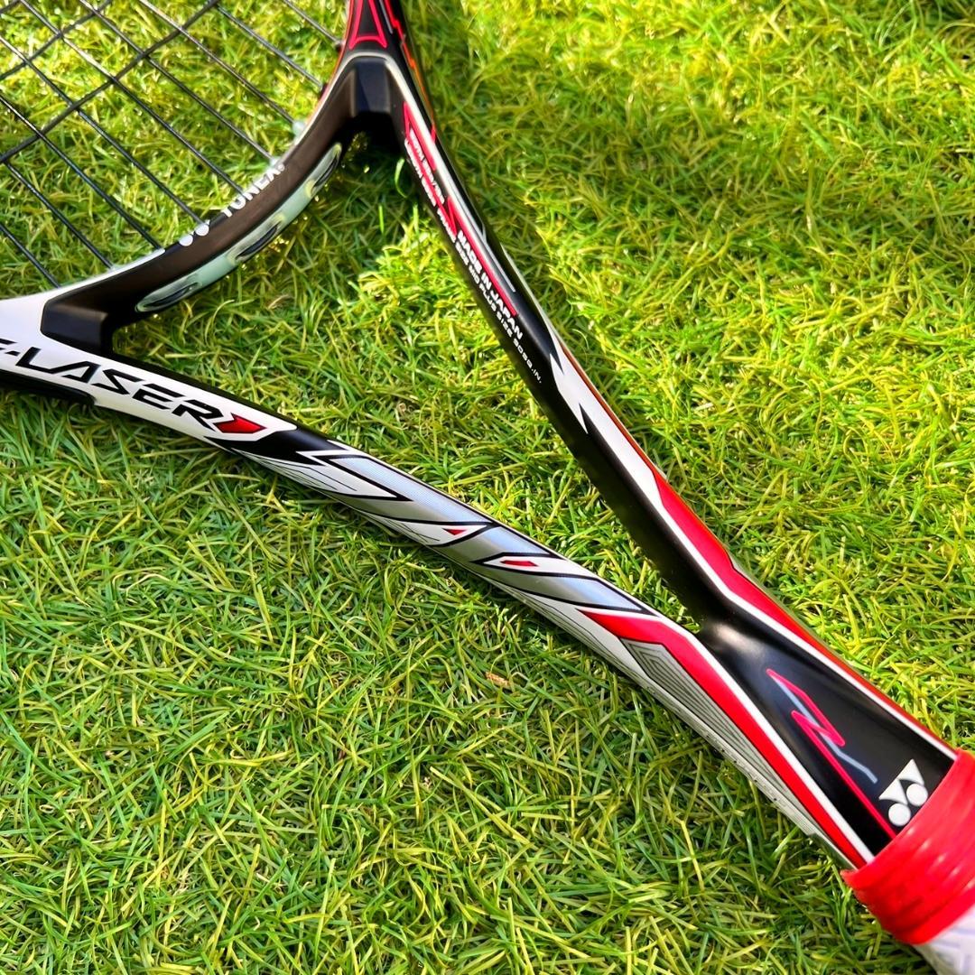 美品！ ヨネックス F-LASER 7V ソフトテニスラケット カスタムフィット