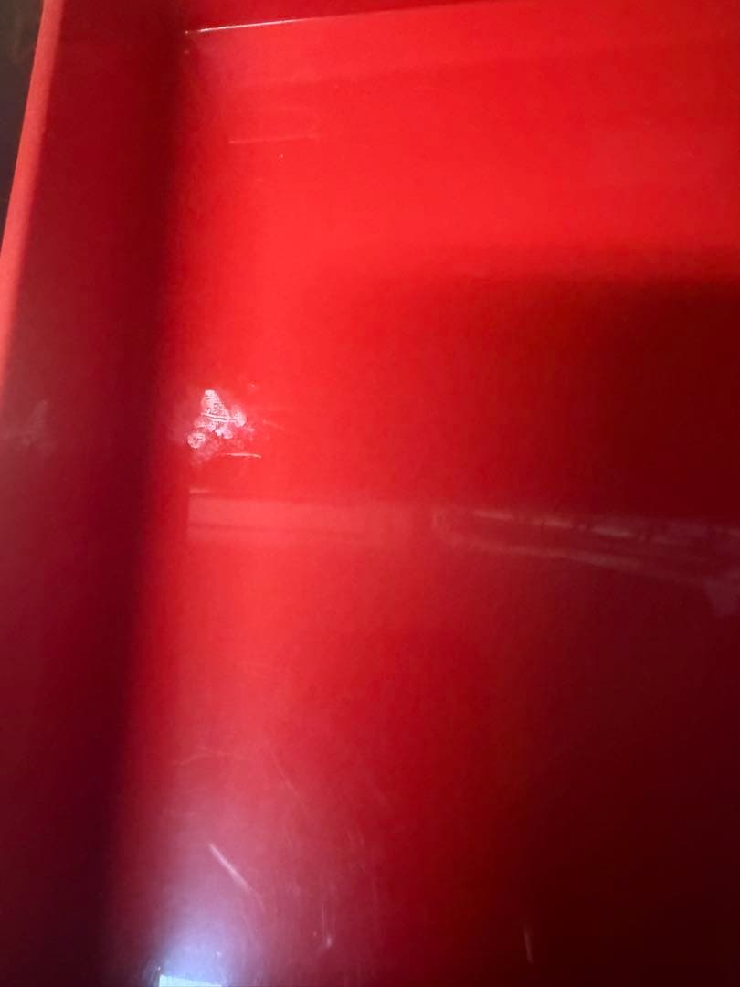 B-LINE / ボビーワゴン3段トレイ　イタリア製　美品　レッド