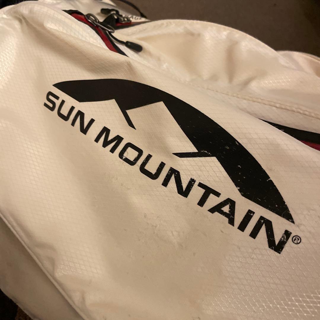 サンマウンテン　キャディバック　軽量　白