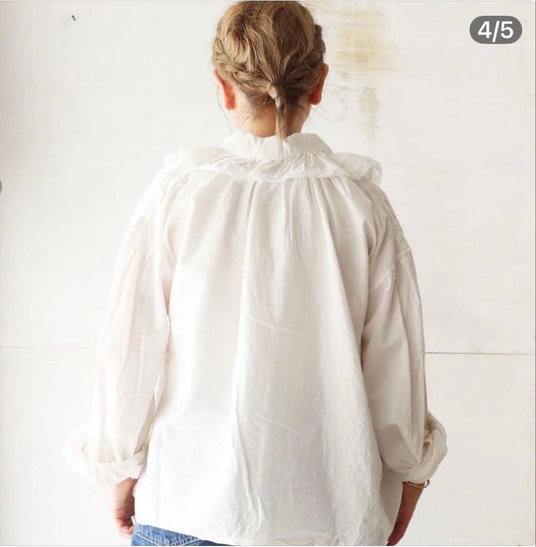 24SS ヴェリテクール Veritecoeur レースブラウス