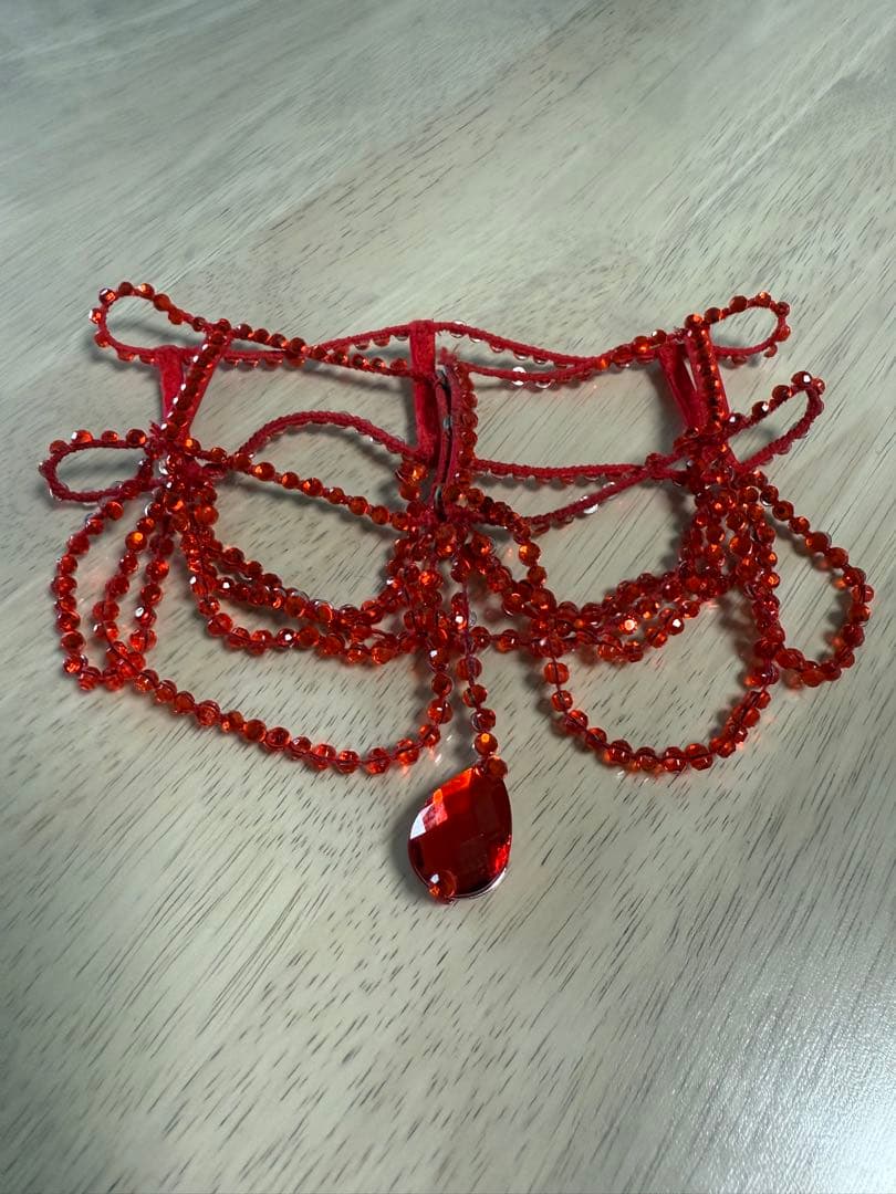 社交ダンス用ドレス 紫色 赤色