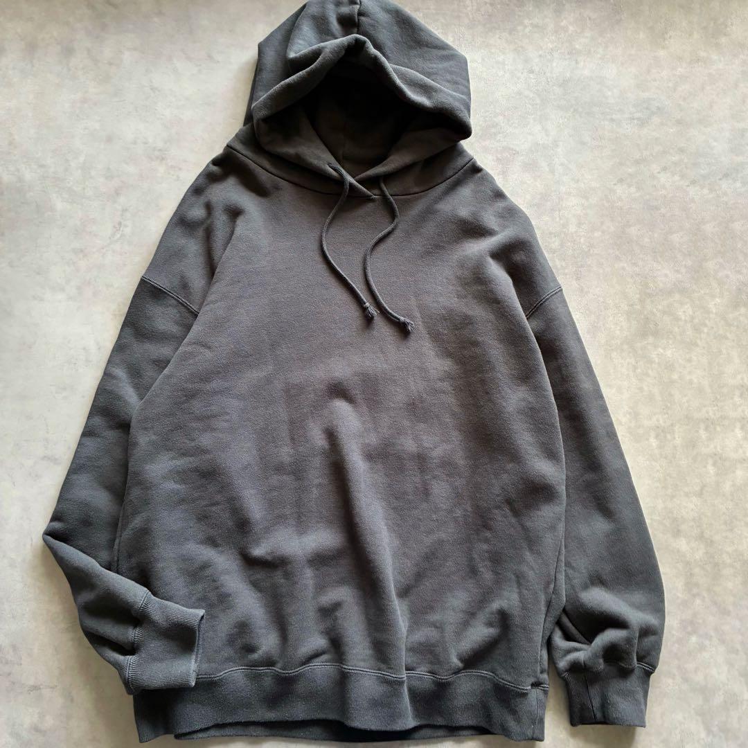 こぱん⭐︎様フレームワーク 裏毛スウェットパーカー フーディー チャコールグレー