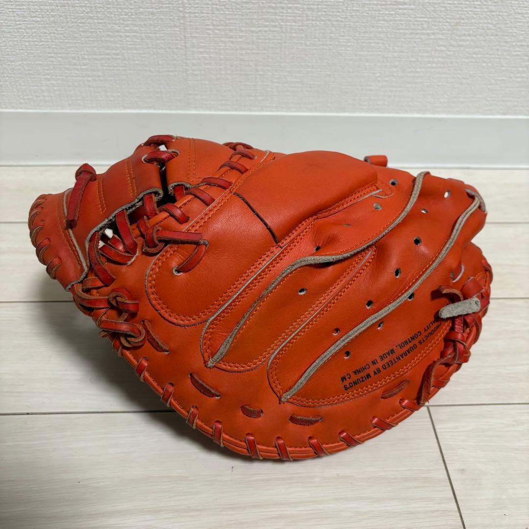 Victory Stage 軟式ミット オレンジ