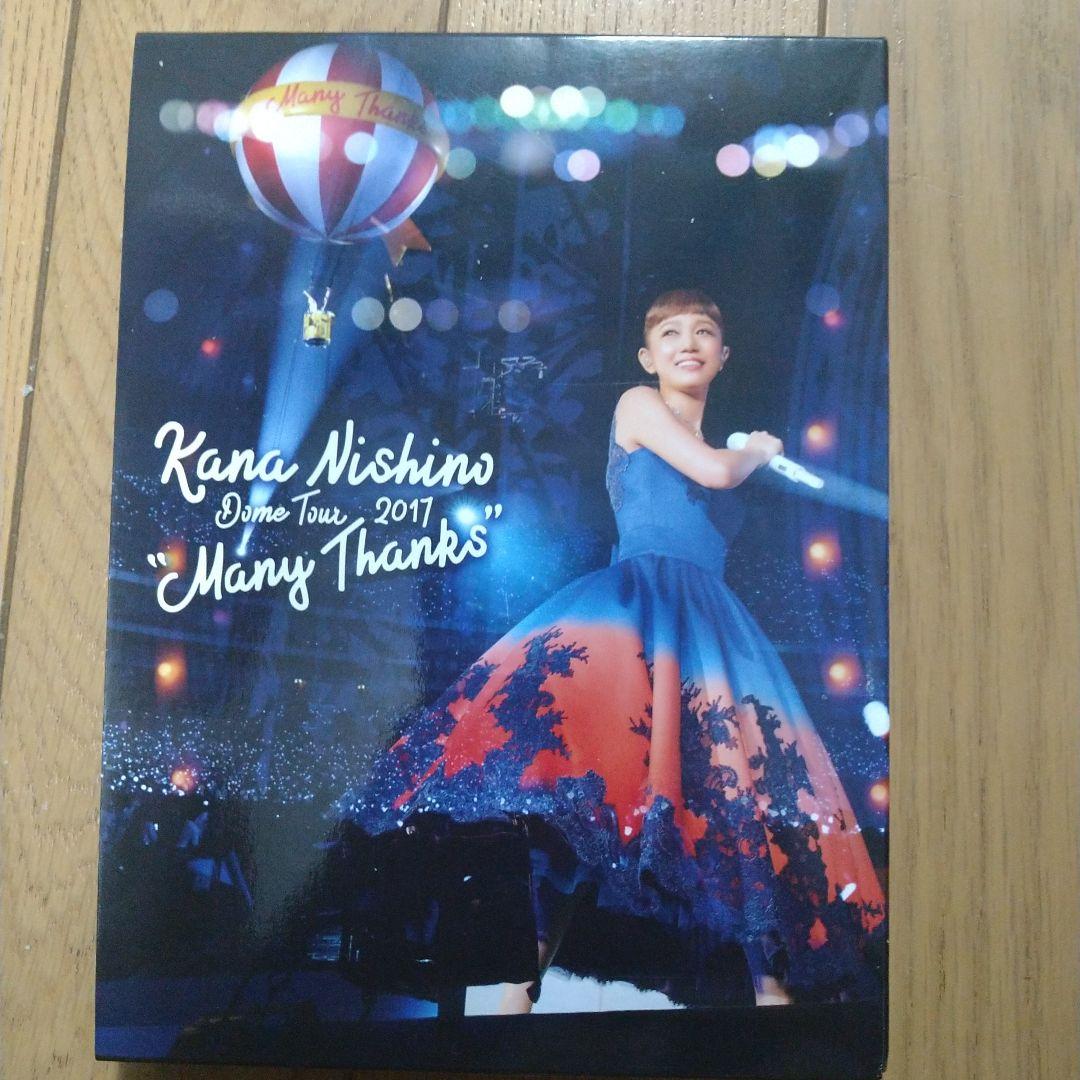 西野カナＤＶＤ6枚、Blu-ray１枚。4枚目の写真はBlu-ray