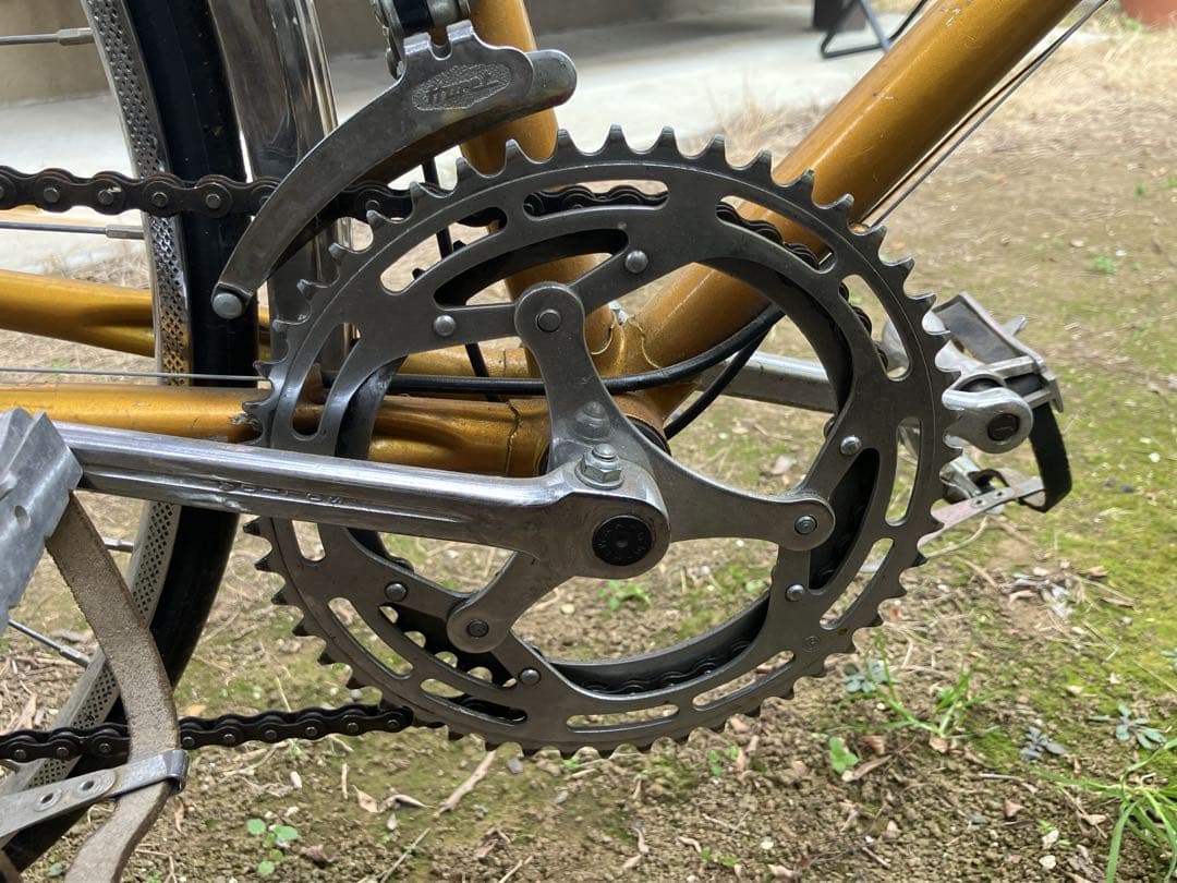 GITANE フランス製クロモリフレーム 通勤快速,街乗り700C 1980年代