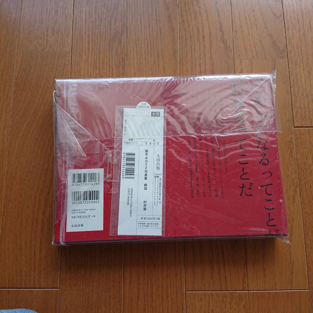 純血 : 銀杏BOYZ写真集 新品 未開封