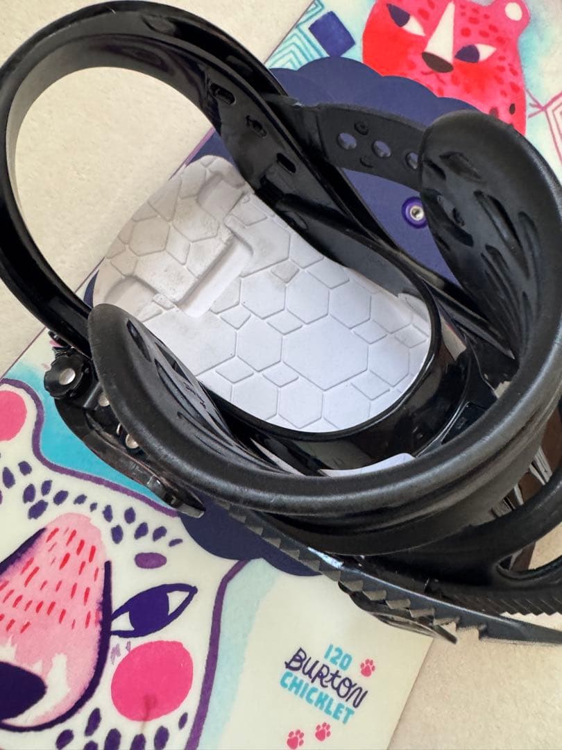 Burton Chicklet 120 スノーボード　ビンディングセット