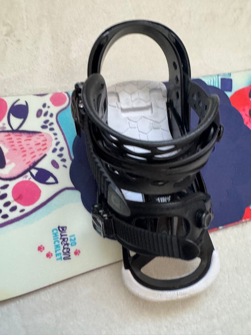 Burton Chicklet 120 スノーボード　ビンディングセット