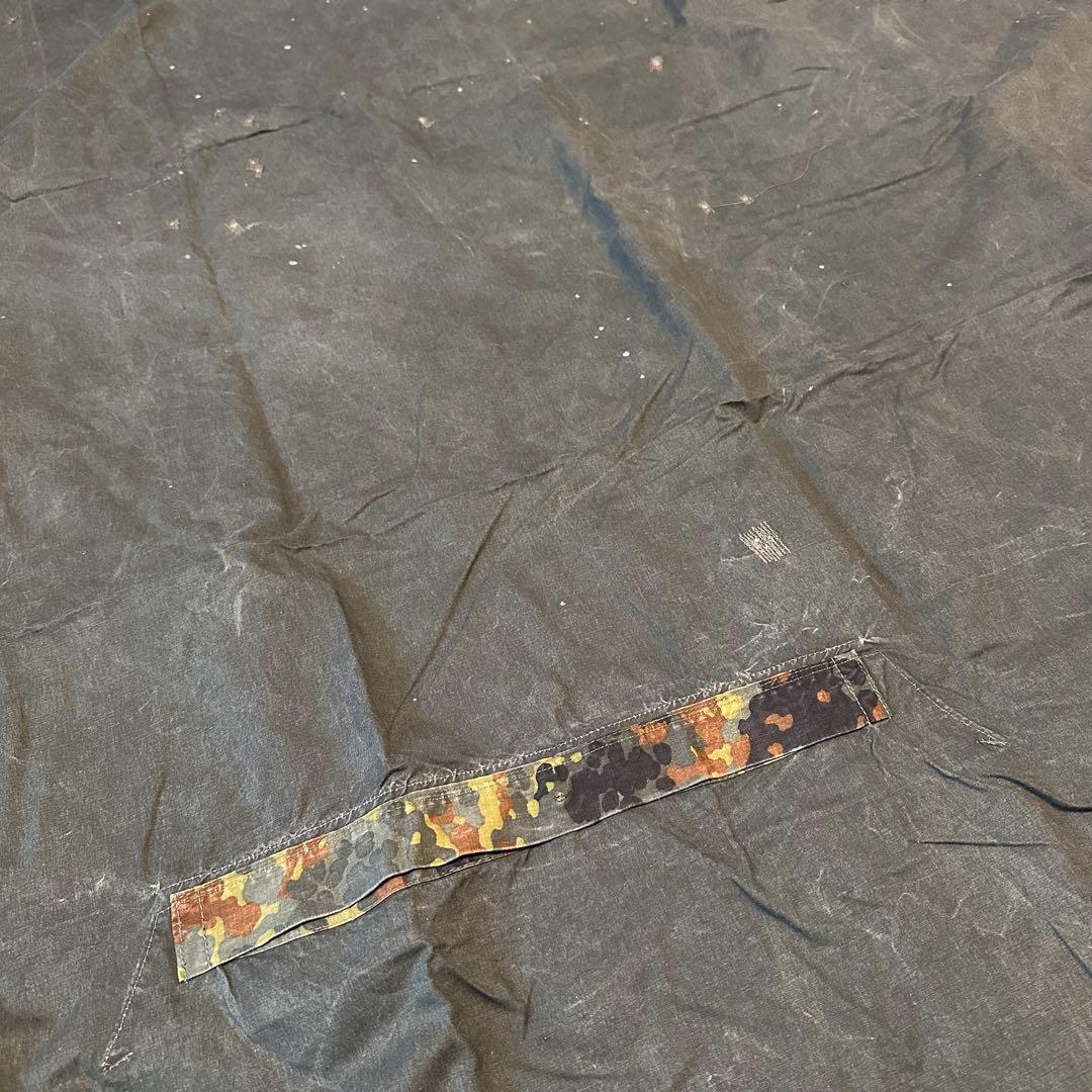 ドイツ軍幕(ポンチョテント)と収納袋とペグケース