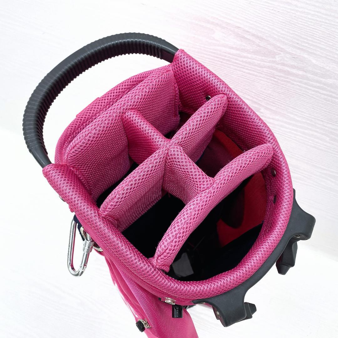 JACK BUNNY ジャックバニー キャディバッグ ゴルフ バッグ ピンク