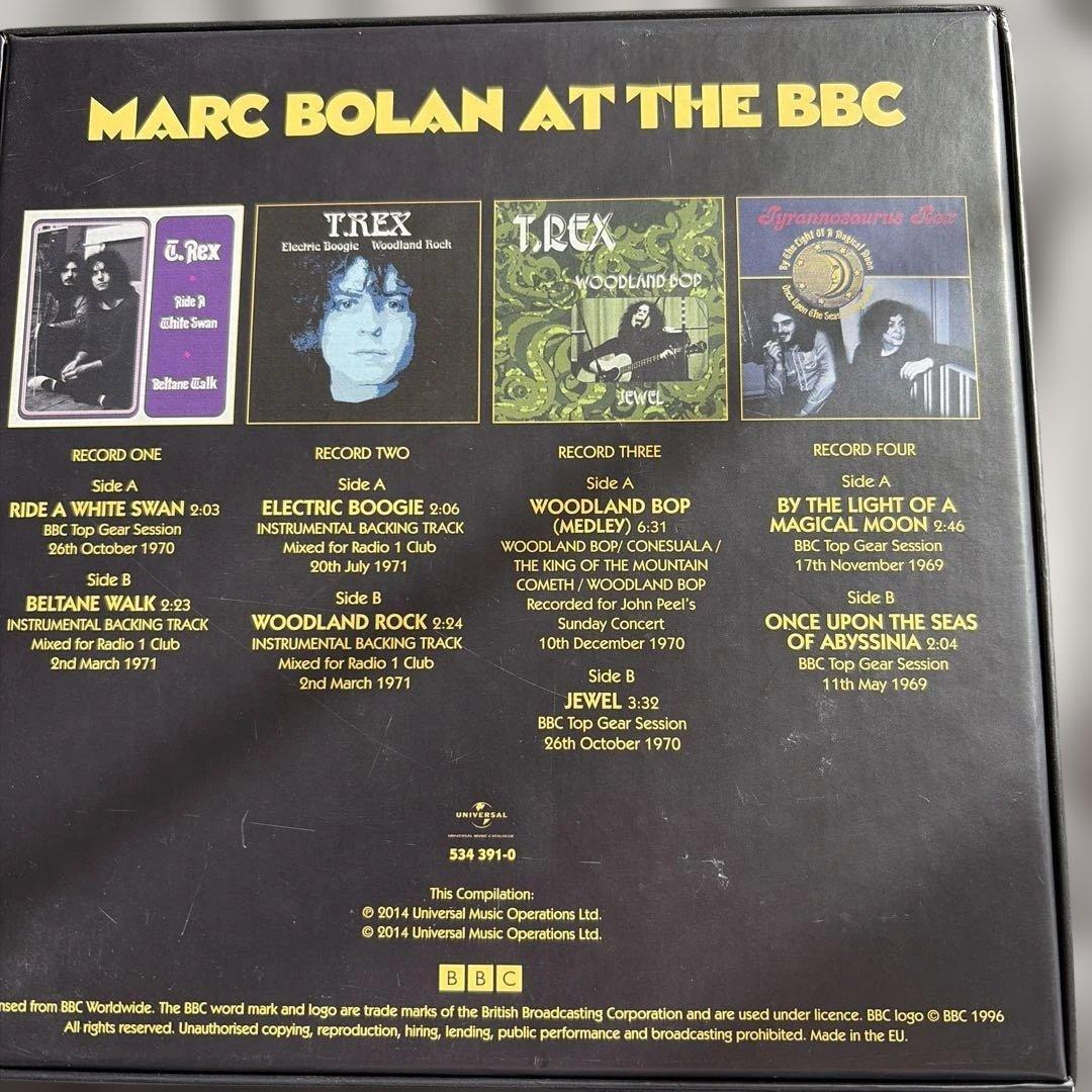 洋楽 Marc Bolan at the BBC Singles Box trex