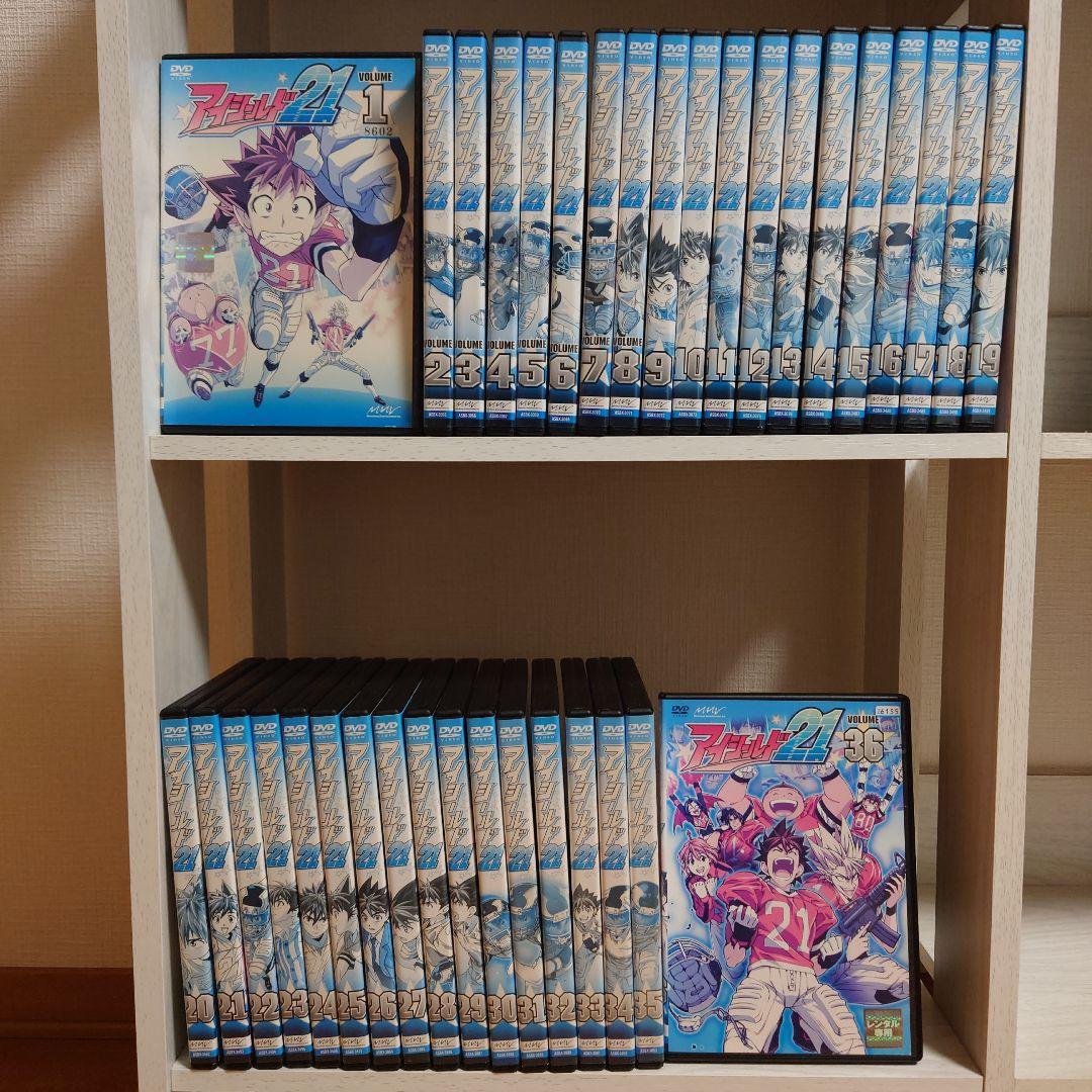 TVアニメ　アイシールド21　全145話DVD36巻セット　稲垣 理一郎　集英社