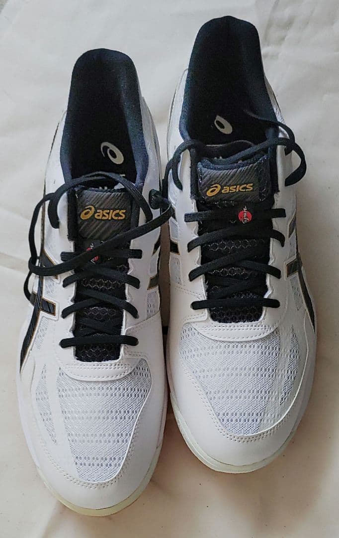 アシックス バレーボールシューズ ローテ ジャパンライト　ホワイト×ブラック