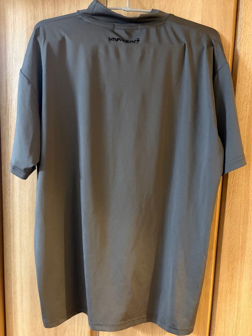 VIVA HEART ビバハート メンズ　ゴルフウェア　アート　 モックネック