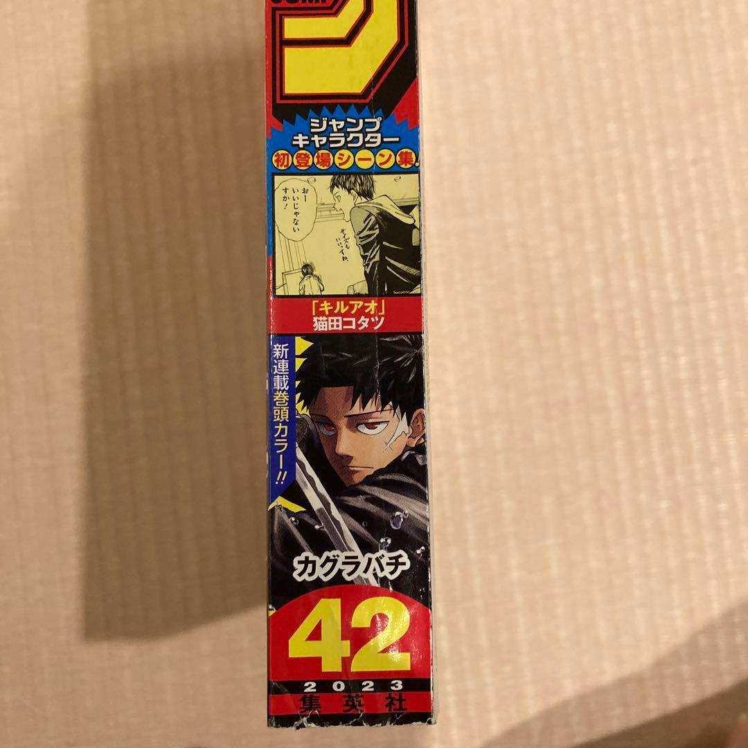 る*な様 週刊少年ジャンプ　2023年　42号　カグラバチ連載開始号