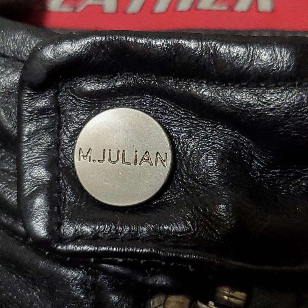 WILSONS LEATHER シングルライダース L ブラック 黒