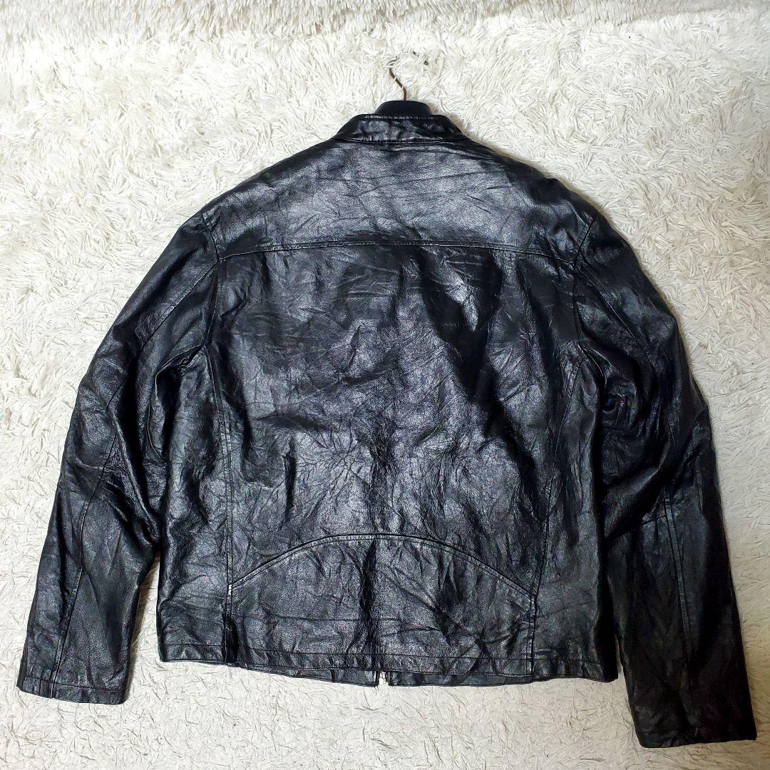 WILSONS LEATHER シングルライダース L ブラック 黒