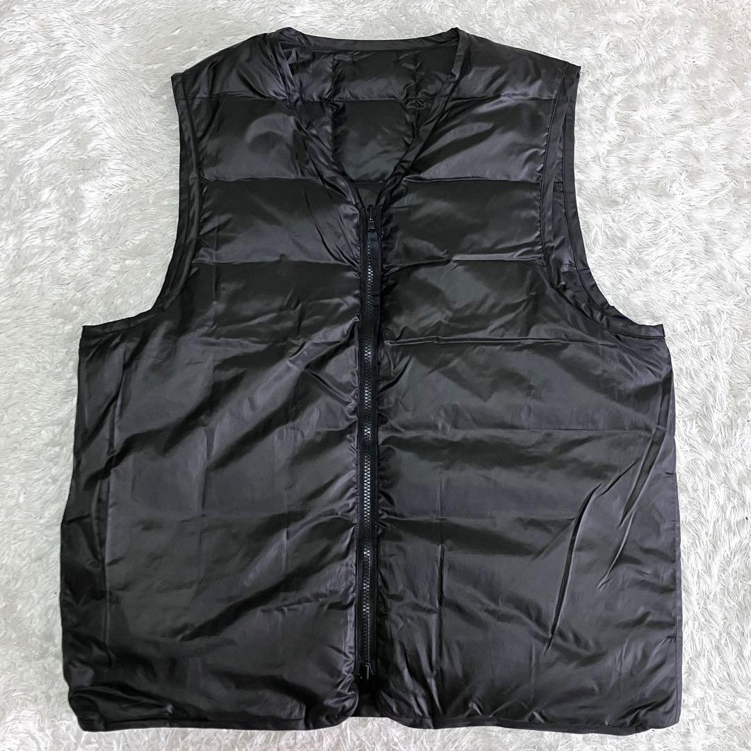 美品 TAION PACS PUBLICTOKYO リバーシブルダウンベスト 黒