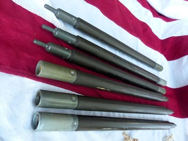 1968” 米軍実物 ナム戦 デッド!　テントポール　6本セット 軍幕 262