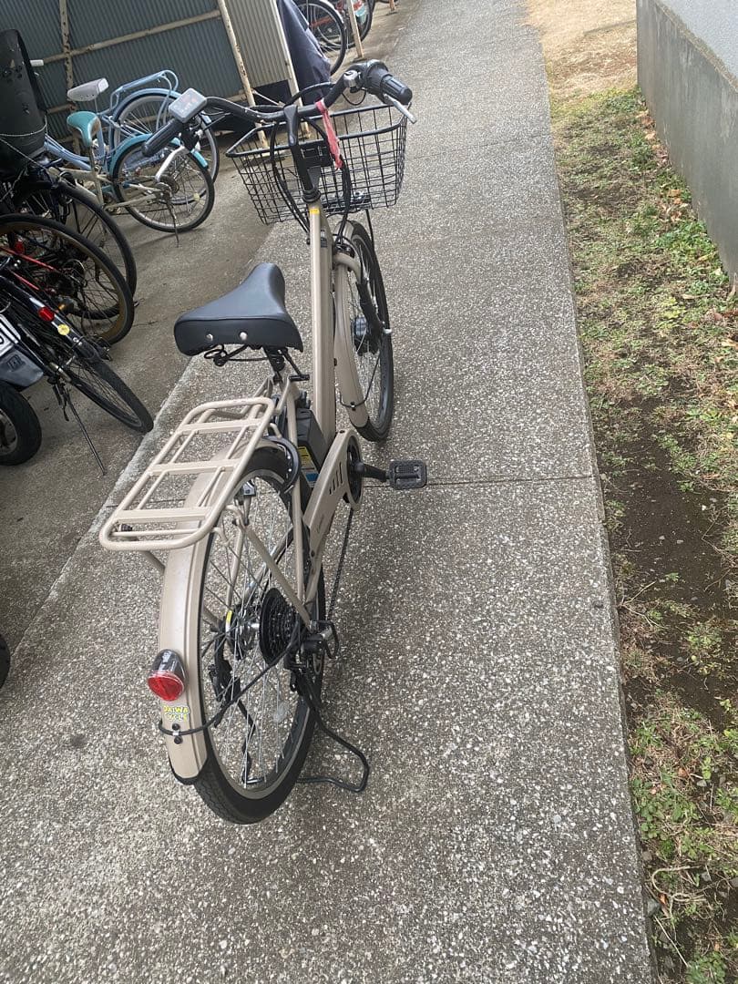 シティタイプ電動アシスト自転車 ベージュ