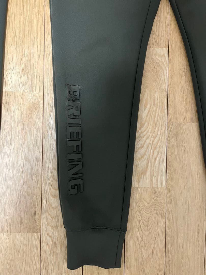 BRIEFING オリーブグリーン ベスト パンツ セット　3Dロゴ