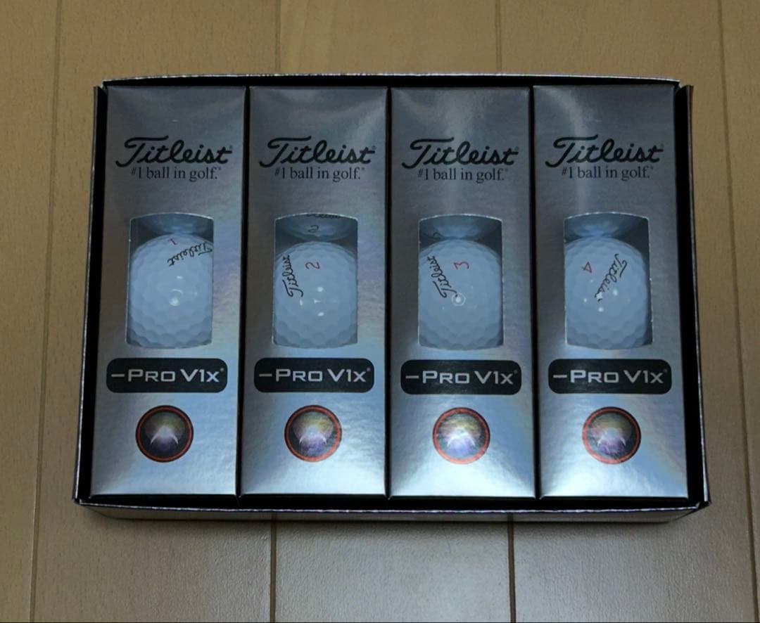 タイトリストプロV1X レフトダッシュ ゴルフボール 26年モデル 8ダース