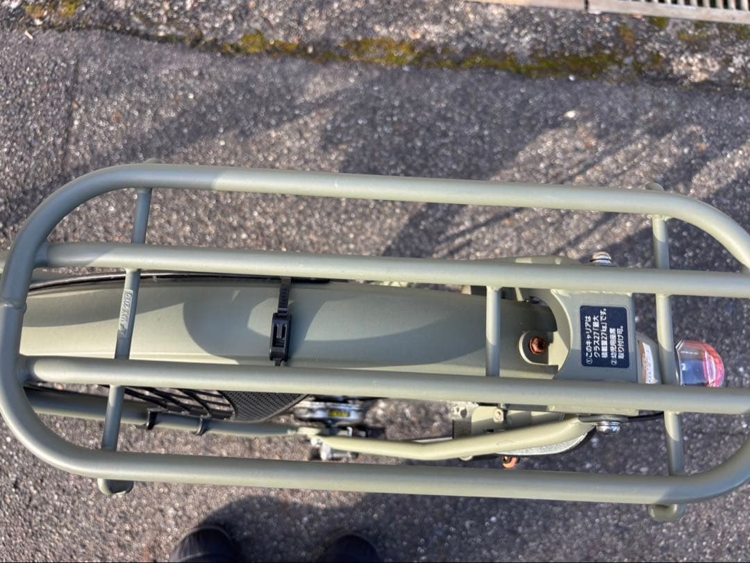 葉っぱ BE-ELST636 電動アシスト自転車　滋賀県