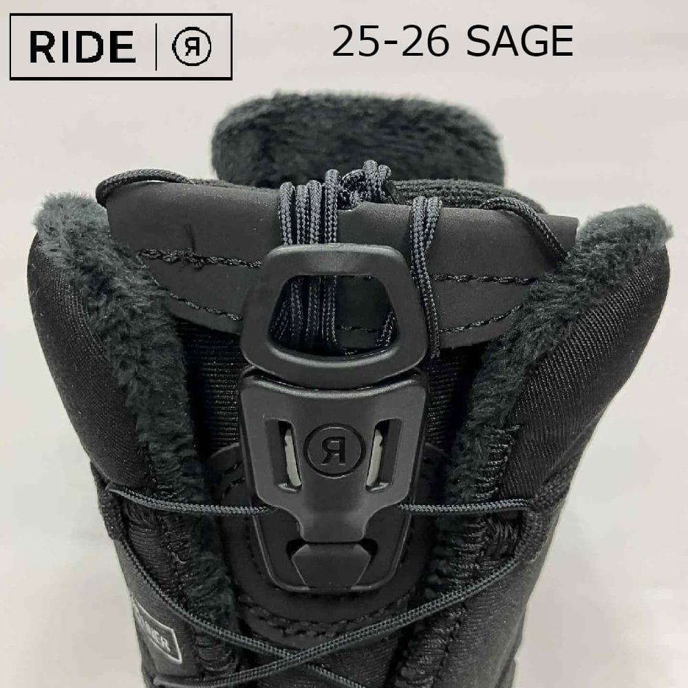 【新品】25-26 RIDE SAGE 23.0cm 女性用スノーボードブーツ