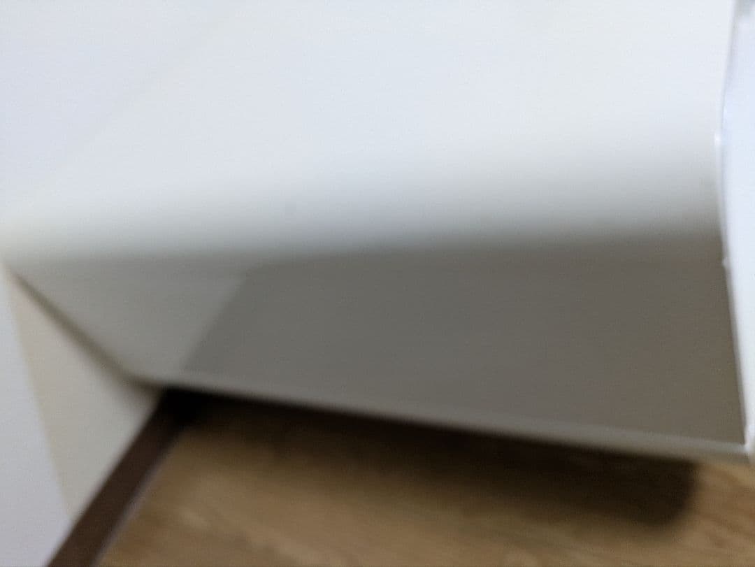 ホワイトセンターテーブル 引き出し付き