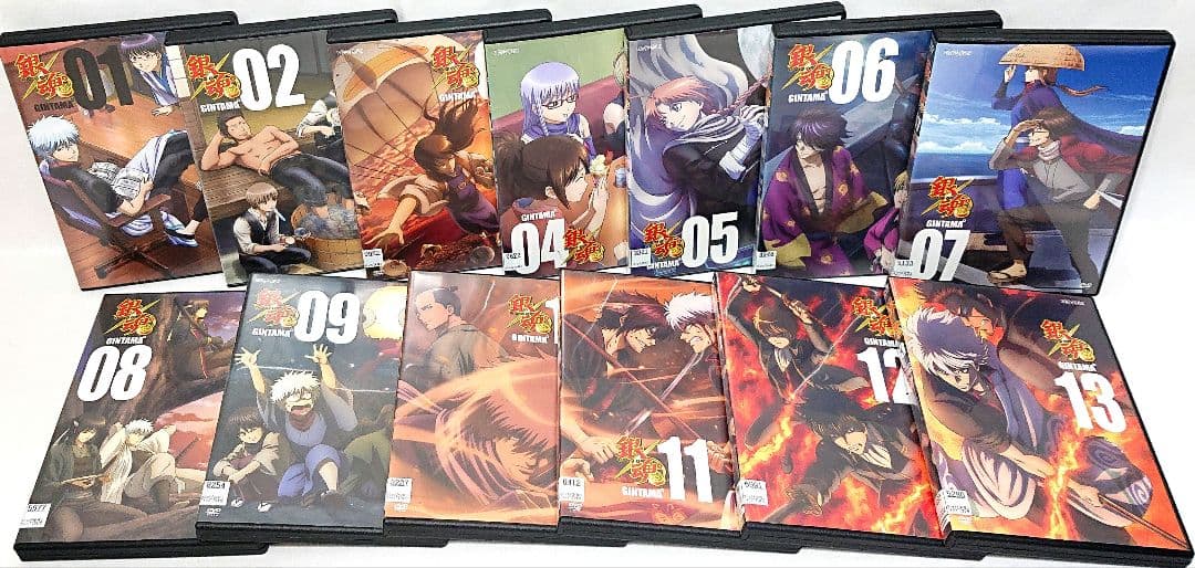 銀魂【DVD】シリーズ全100巻+劇場版/ジャンプアニメツアー 4作品