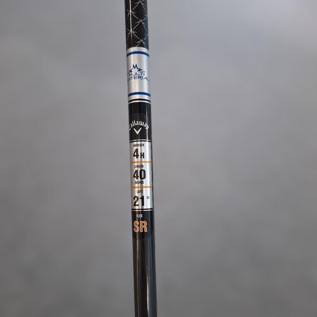 キャロウェイ APEX ユーティリティ 2021 4U 21°