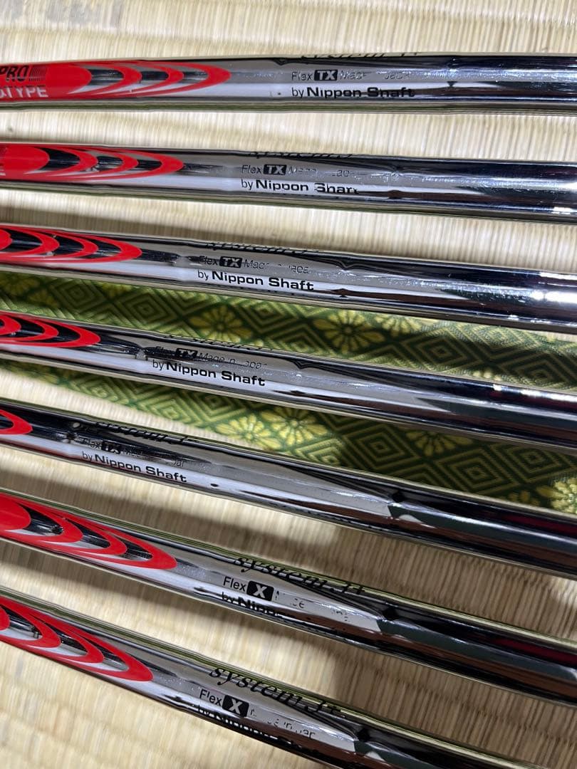 支給品シャフト❗️PXG 0311T FORGEDアイアン7本セット　硬さTX