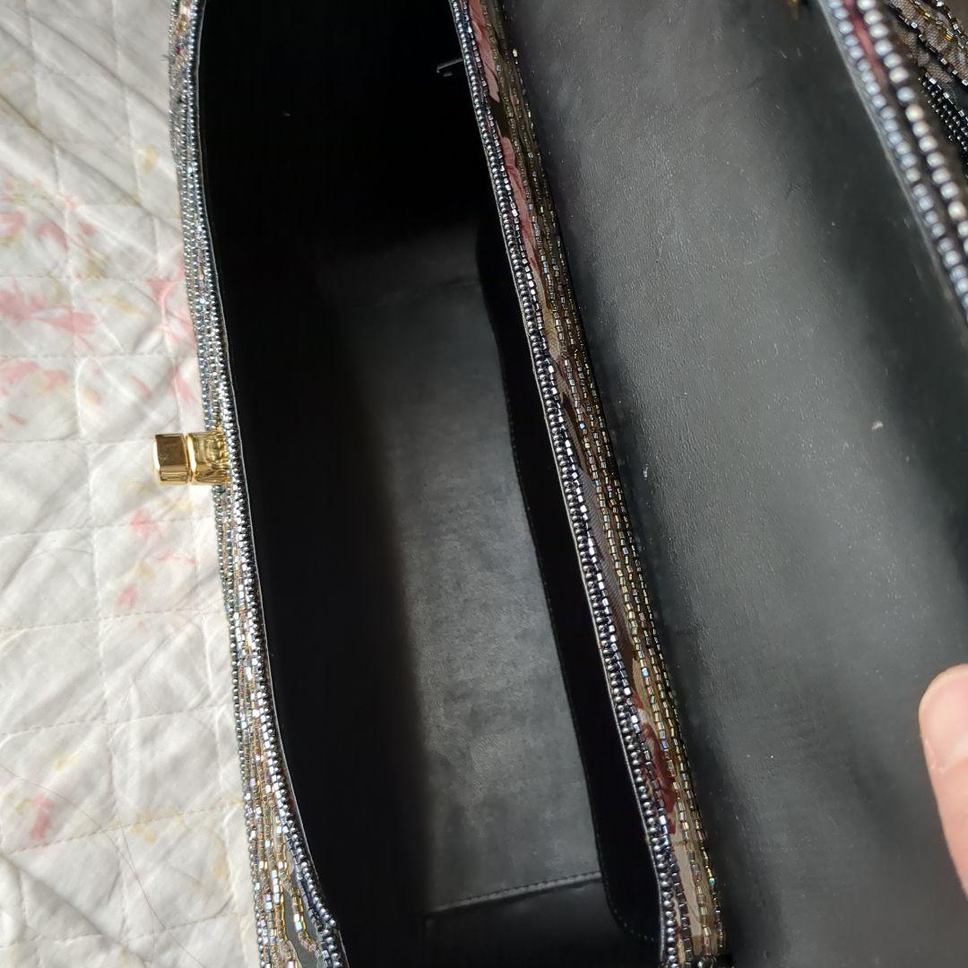 値下げ　LUMY ルミー　はしもと　ビーズバッグ