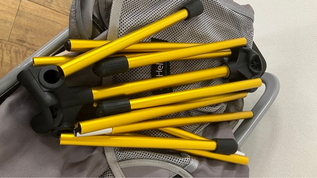 ヘリノックス　チェアワン　グレー