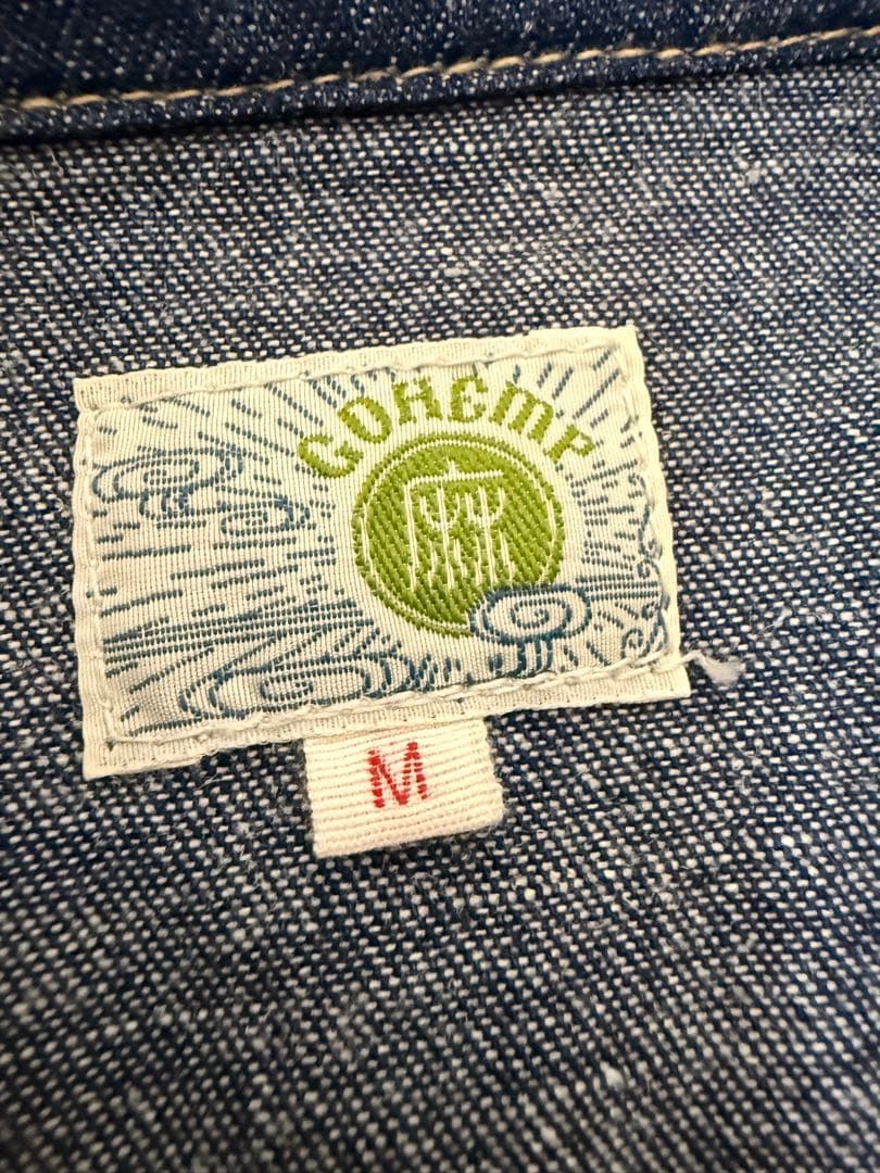 【美品】GO HEMP デニムジャケット Mサイズ