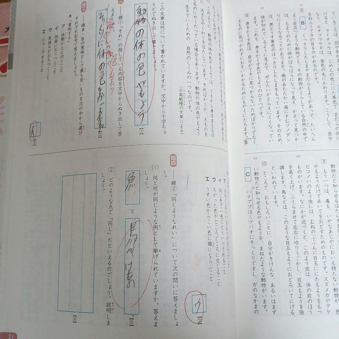 名進研　4年　コアマスター　国語　算数　理科　社会