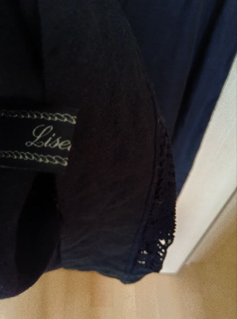 リゼッタ ネイビー レースワンピース「アガサ」