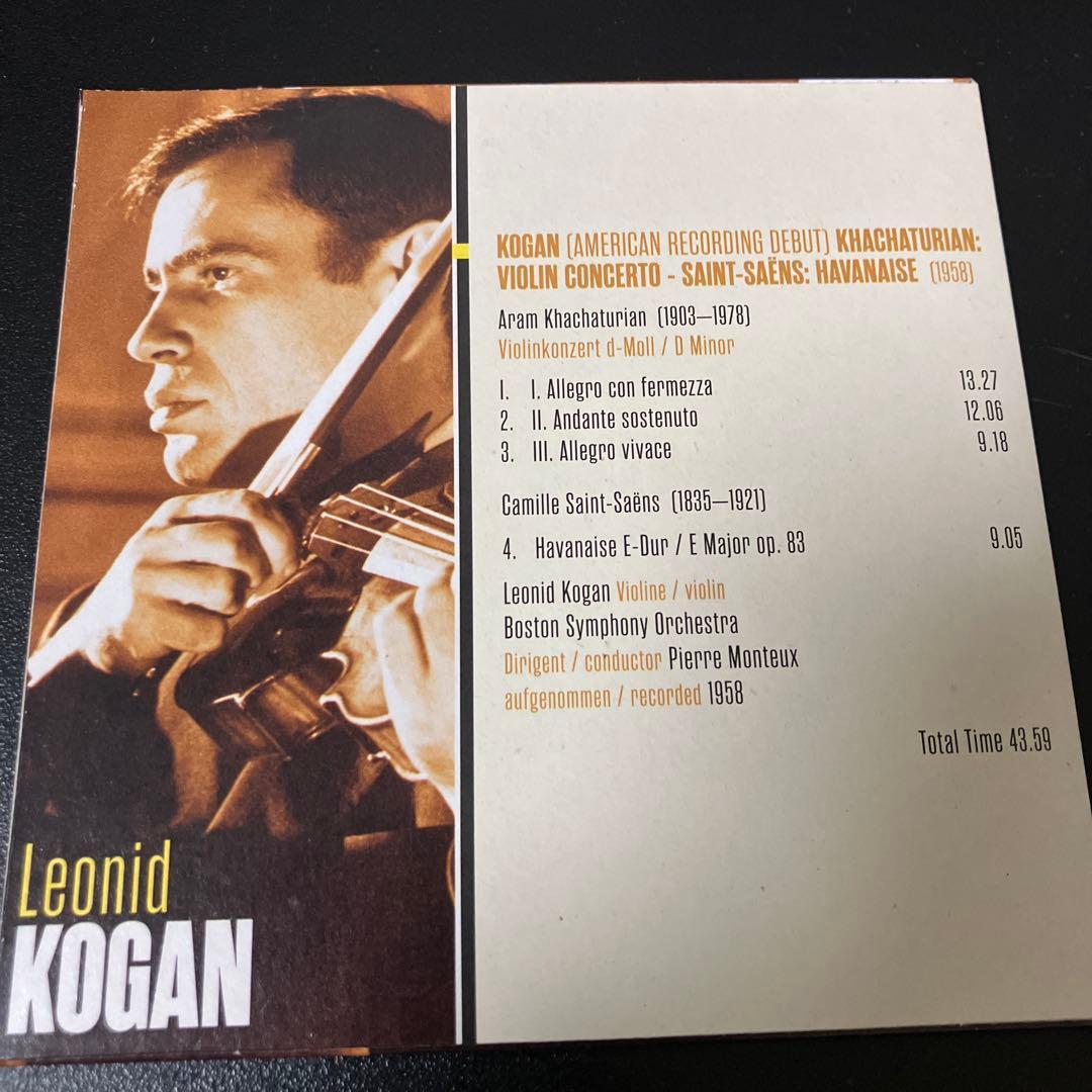 【美品です】レオニード・コーガン／ヴァイオリン名演集　10CD