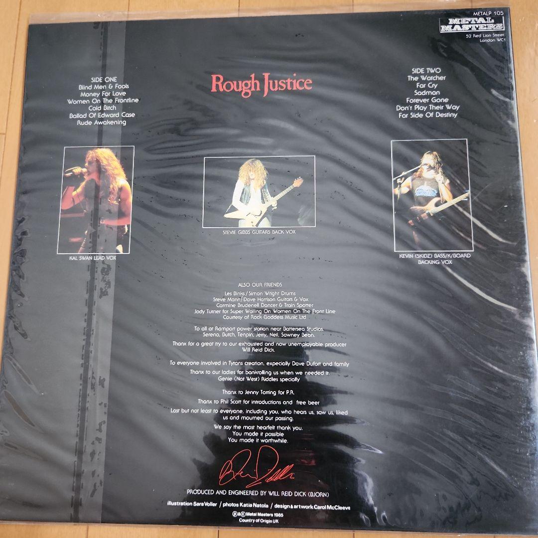 輸入盤 タイタンrough　justice レコード