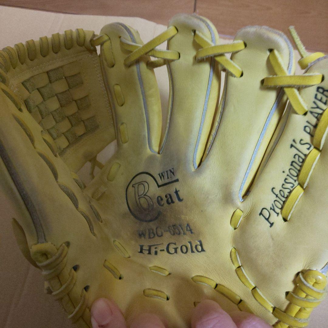 【削除予定】お値下げ！ハイゴールド NATURAL FLEX 軟式野球 グローブ