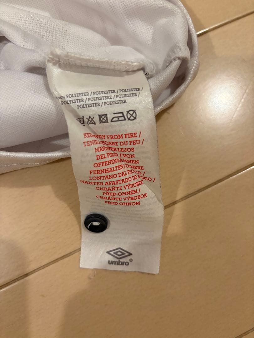 Umbro イングランド代表 ユニホーム XL ポール　ガス