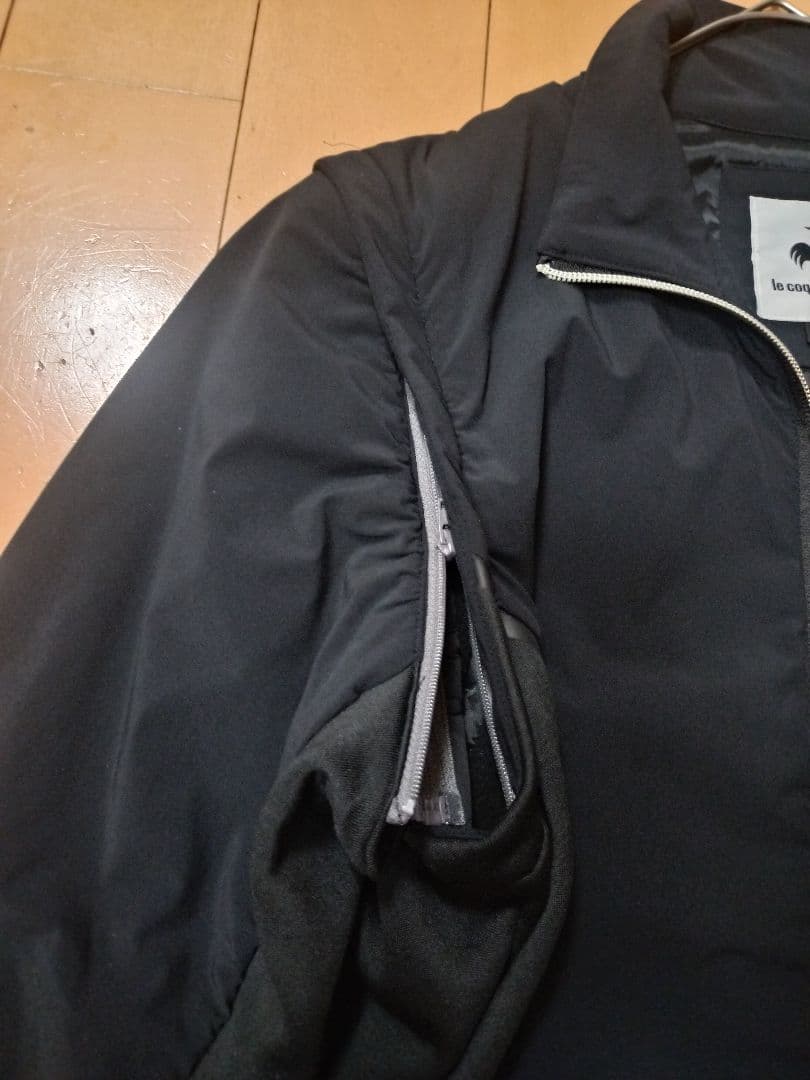 ルコックスポルティフゴルフ　ウインドジャケット　スポーツウェア　L　2way