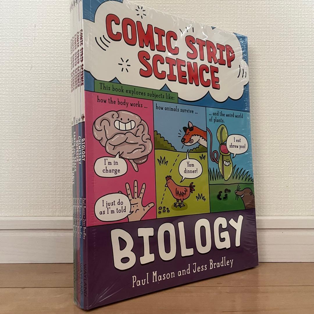 Comic Strip Science 英語グラフィックノーブル 英語漫画　5冊