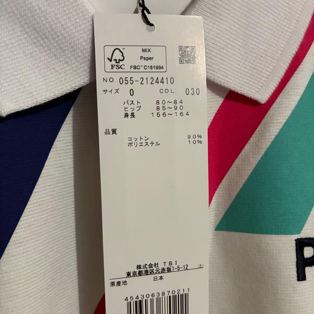 【未使用】PEARLY GATES ノースリーブワンピース 0サイズ